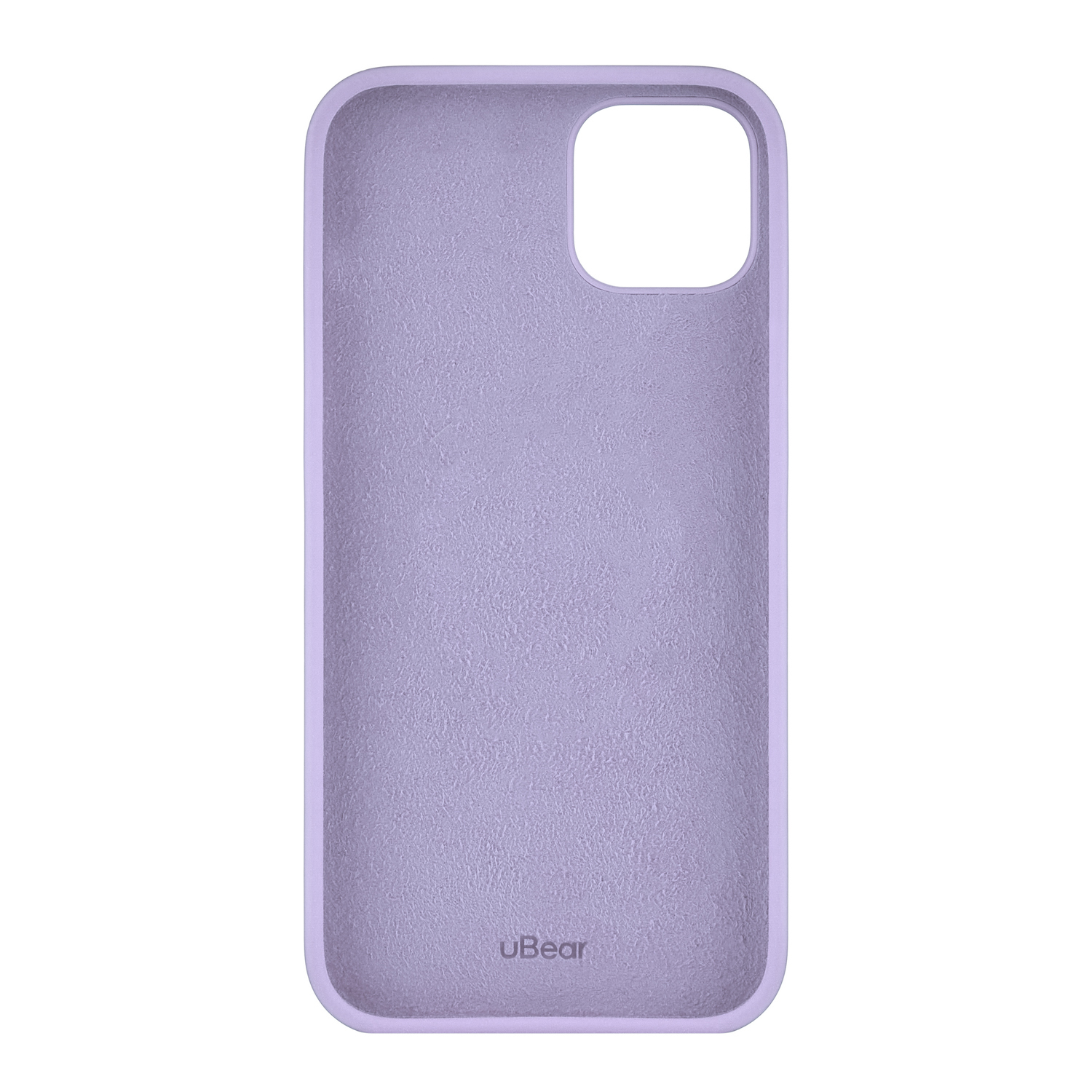 На фото изображено Чехол защитный uBear Touch Case для iPhone 14 Plus, силикон, софт-тач, фиолетовый