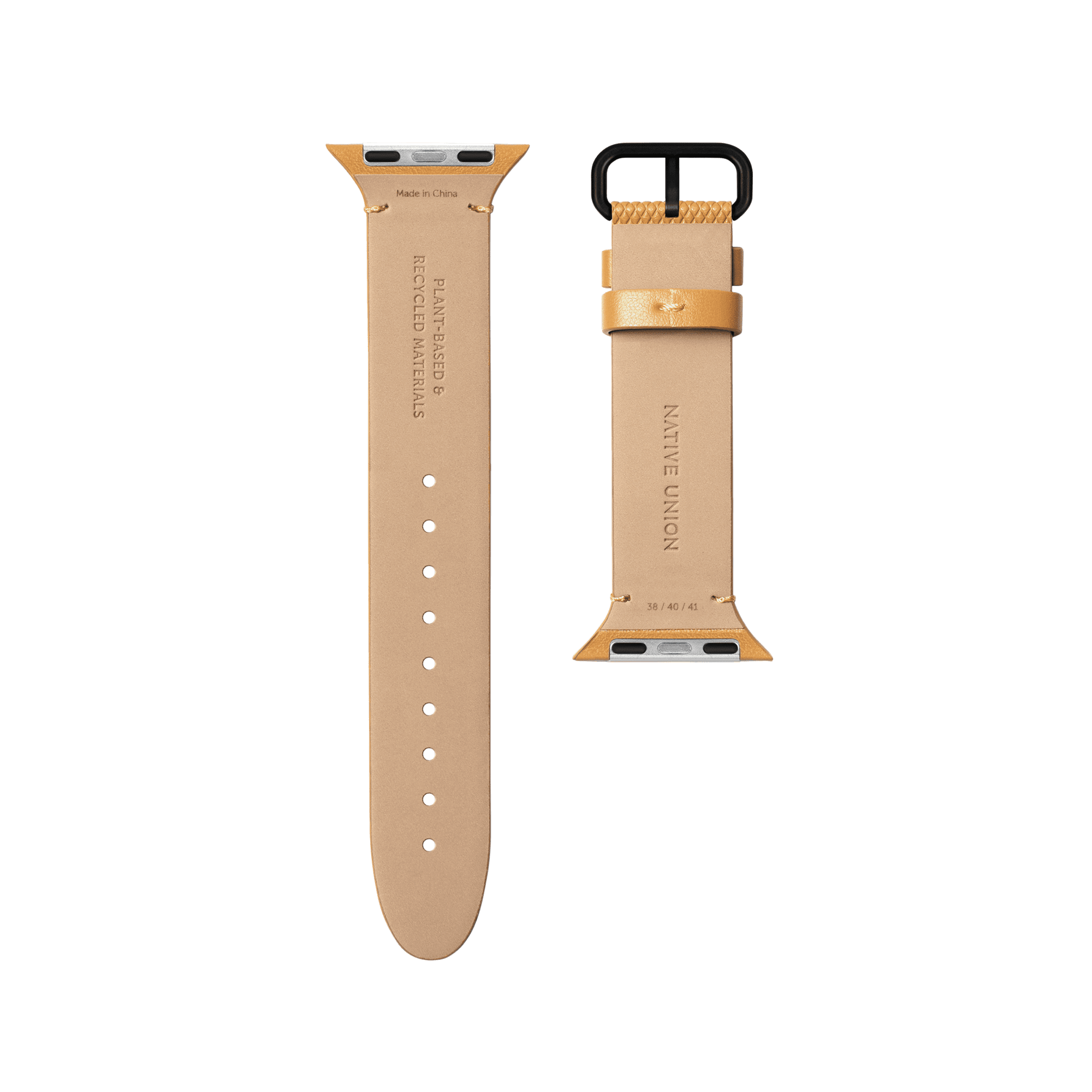 На фото изображено Ремешок Native Union (RE)Classic Strap для Apple Watch 40мм, крафт