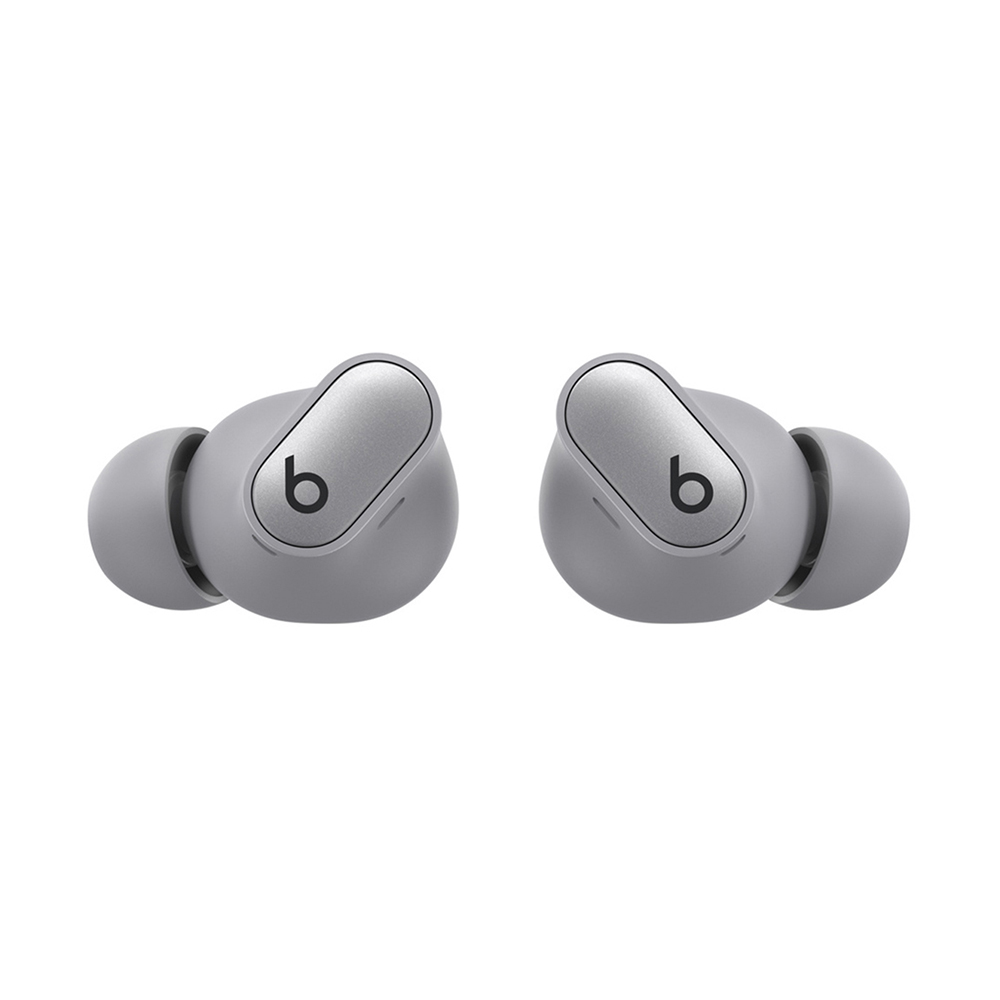 На фото изображено Беспроводные наушники Beats Studio Buds Plus, серебристый