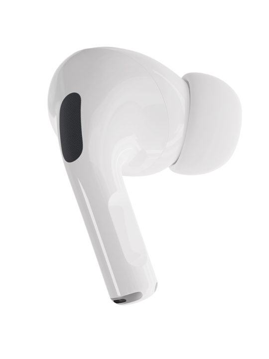 На фото изображено Наушники беспроводные с зарядным кейсом VLP Air Muse Pro 2, белые