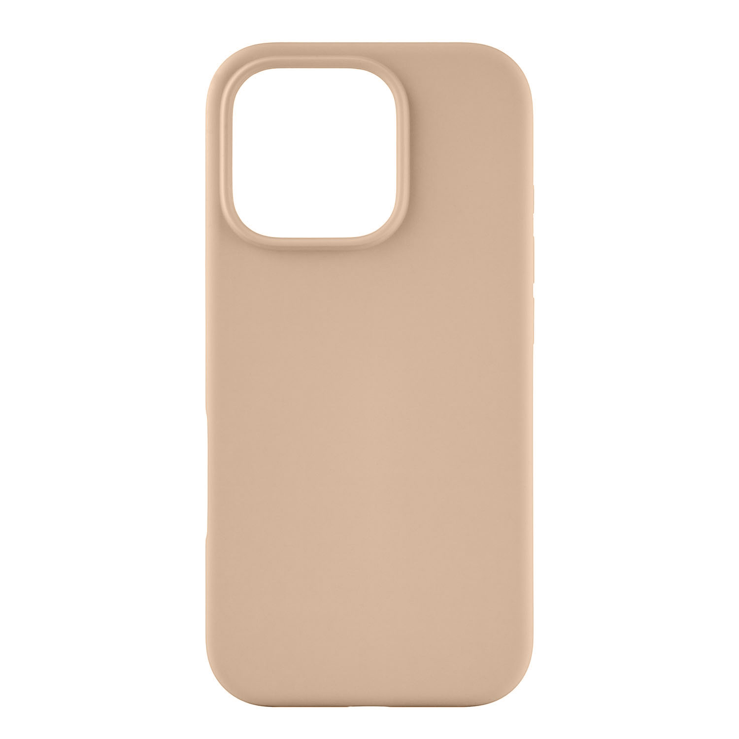 На фото изображено Чехол защитный uBear Touch Mag Case для iPhone 16 Pro, латте