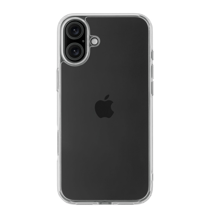 Чехол защитный uBear Real Case для iPhone 16 Plus, усиленный, прозрачный