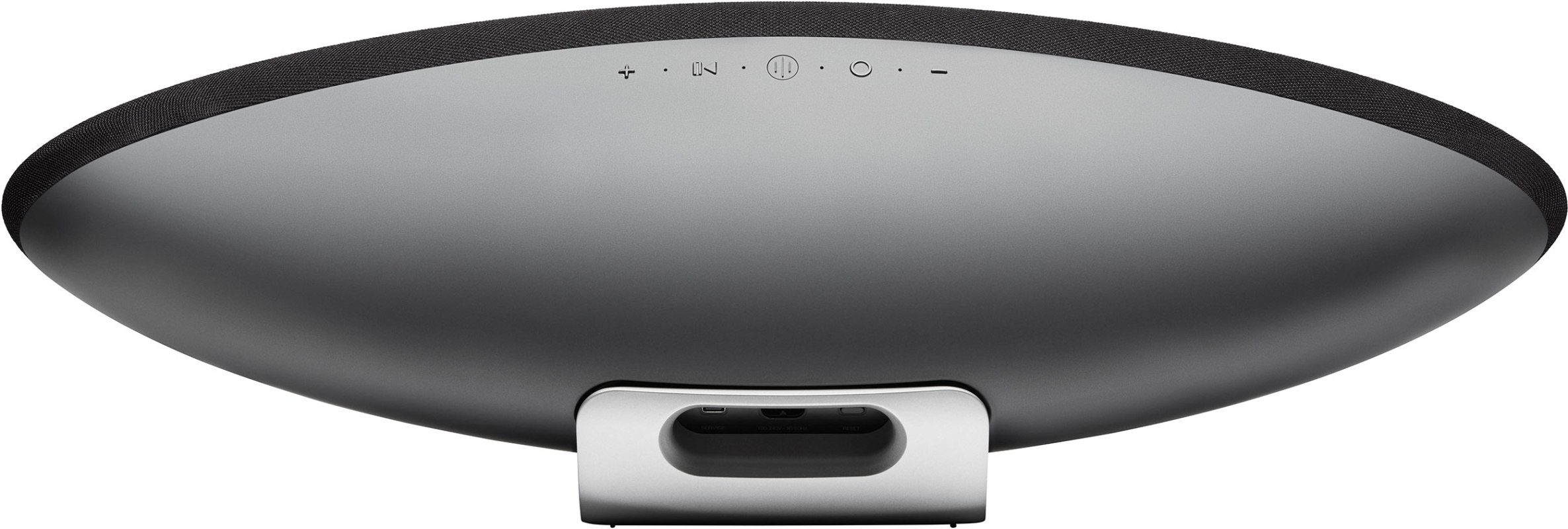 На фото изображено Акустическая система Bowers & Wilkins Zeppelin, чёрный