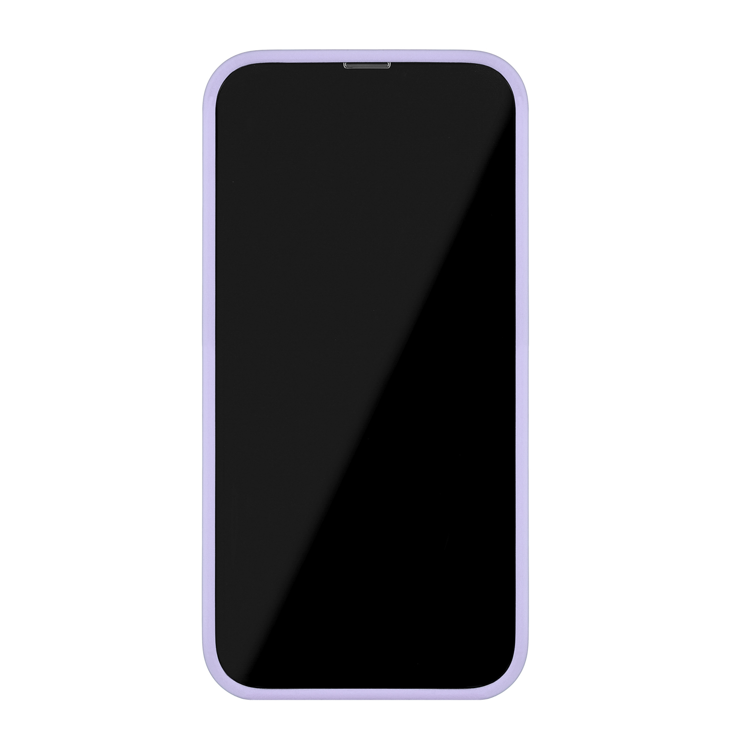 На фото изображено Чехол защитный uBear Touch Mag Case для iPhone 14, фиолетовый