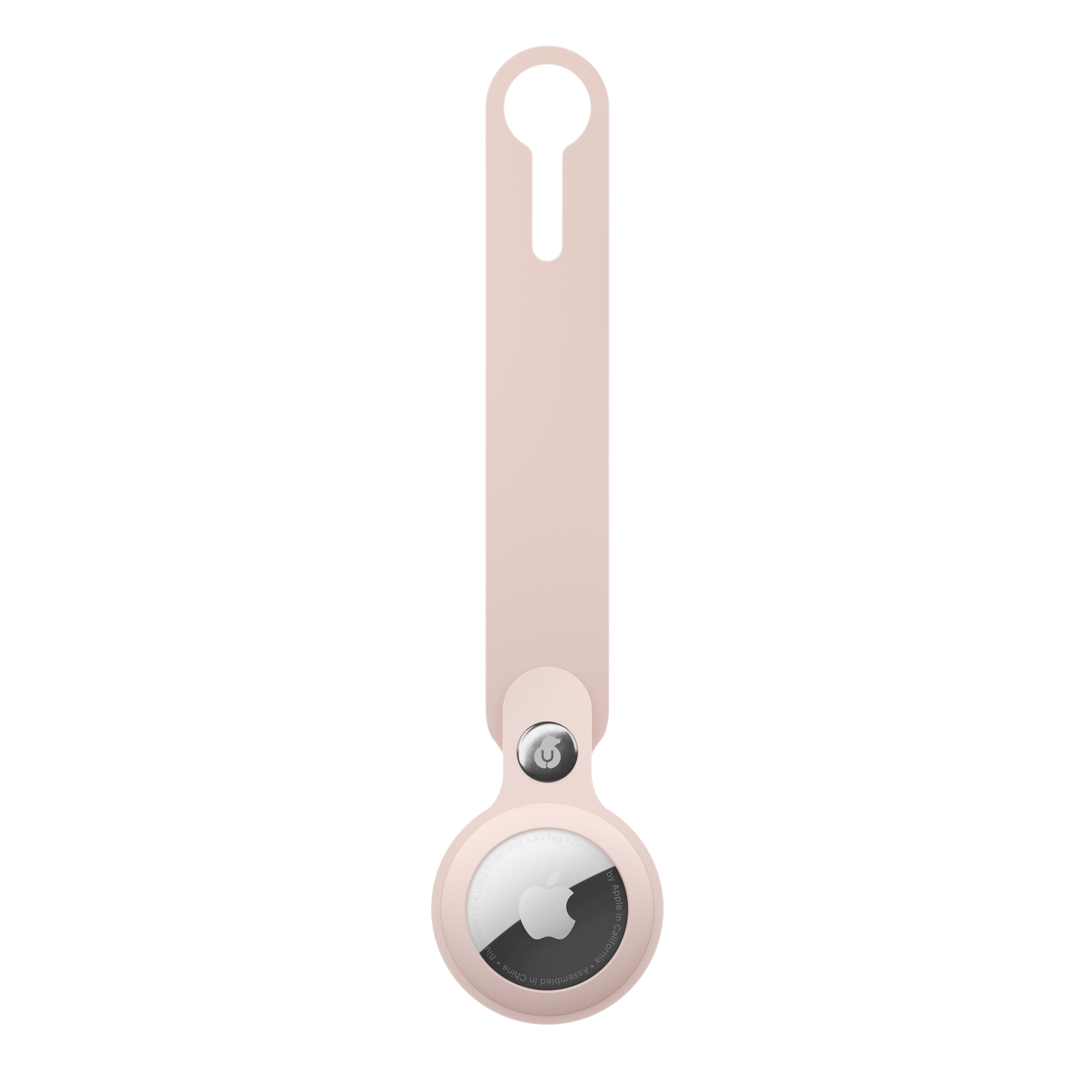 На фото изображено uBear Touch Case for AirTag, розовый