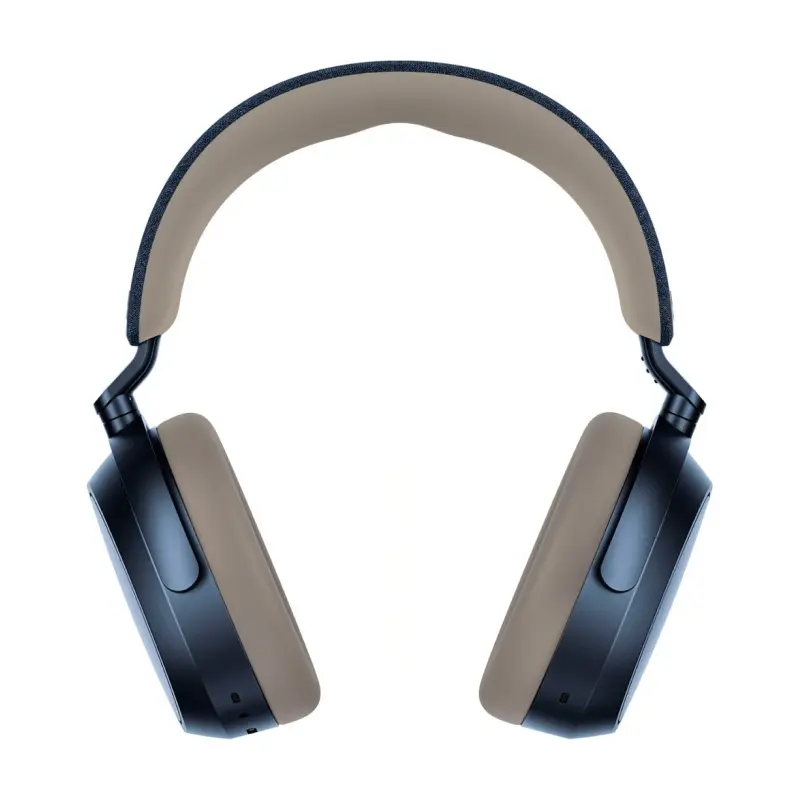 На фото изображено Беспроводные наушники Sennheiser Momentum 4 Wireless, синий