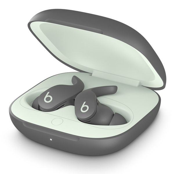 На фото изображено Беспроводные наушники Beats Fit Pro, серый