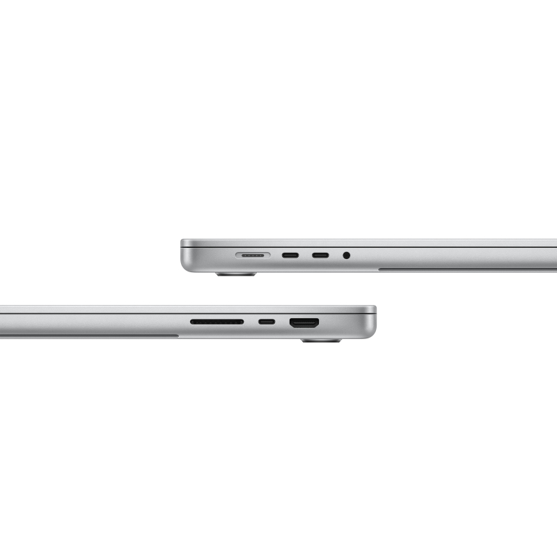 На фото изображено Apple MacBook Pro 16" (M5 Max, 18C / 40C, 2026) 48 ГБ, 1 ТБ SSD, серебристый