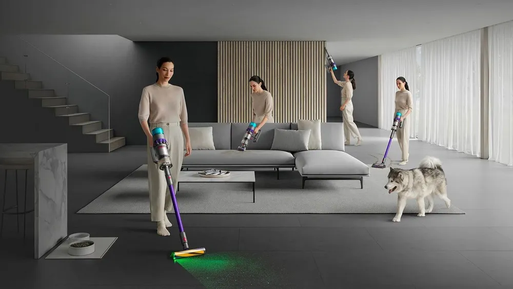 Dyson Gen5 Detect Absolute, Nickel/Purple