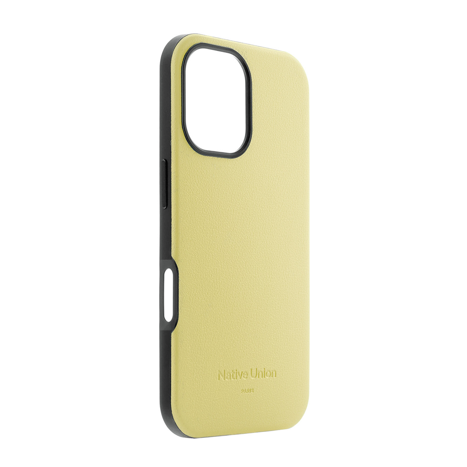 На фото изображено Чехол Native Union Active Case MagSafe для iPhone 16, лимон