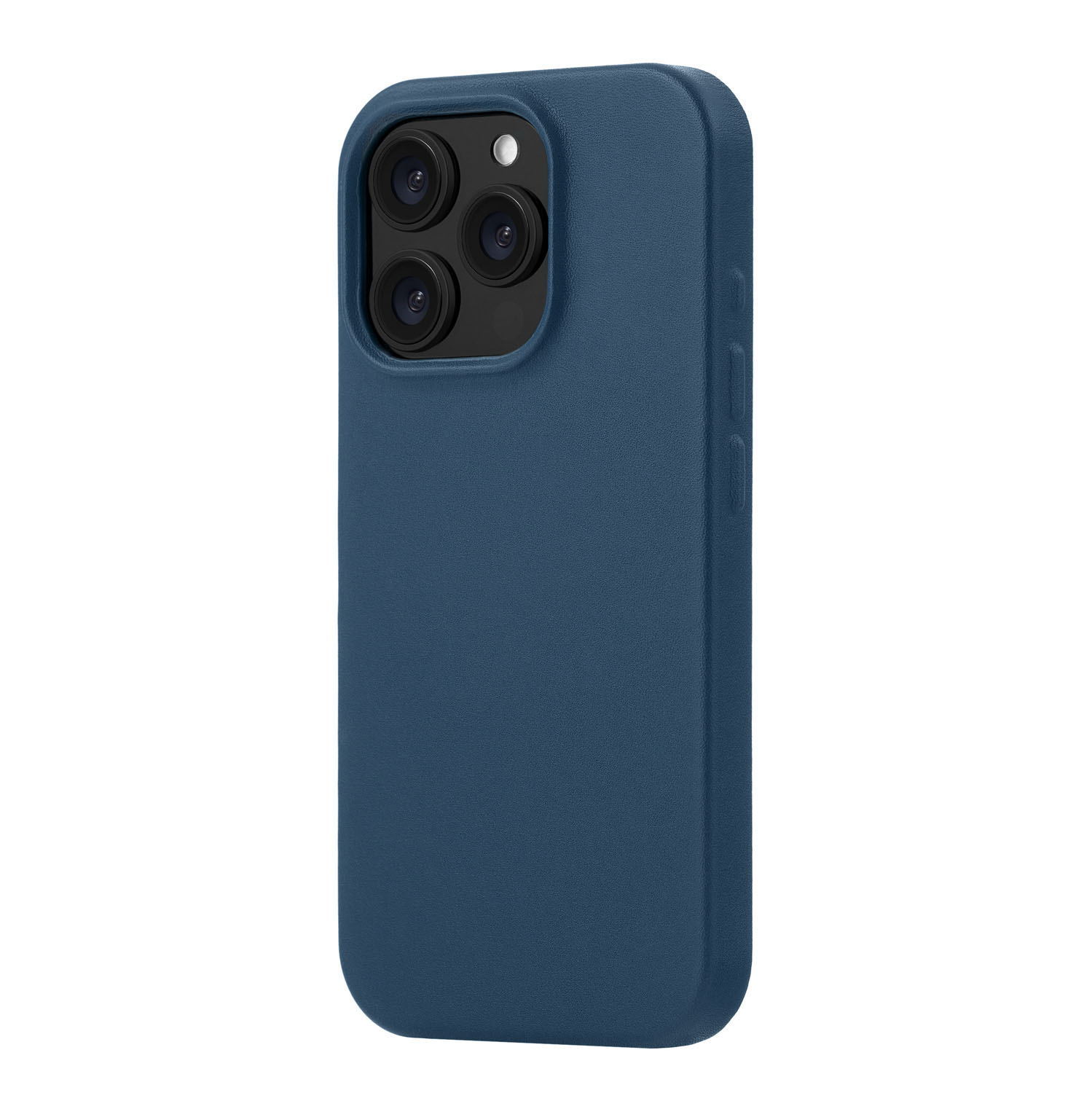 На фото изображено Чехол защитный uBear Capital Case для iPhone 16 Pro, синий