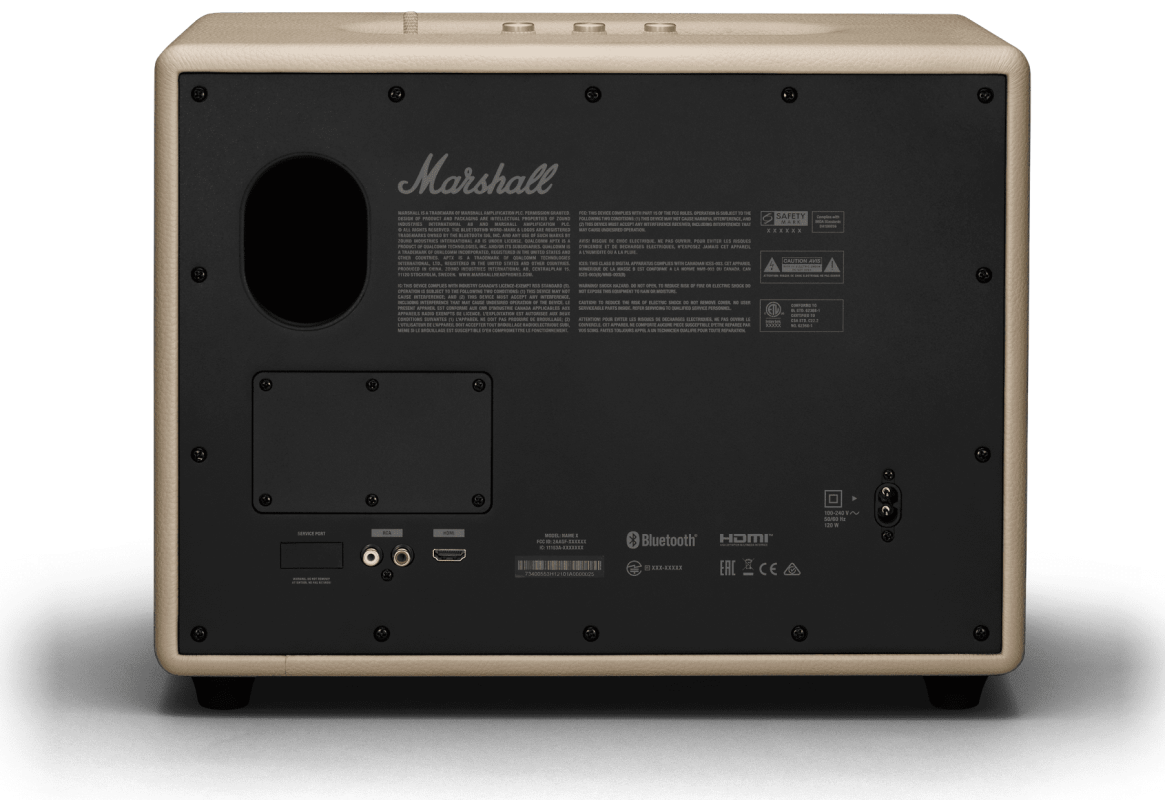 На фото изображено Акустика Marshall Woburn III, Кремовый