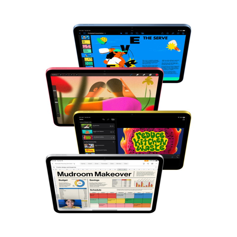 На фото изображено Apple iPad 11" (A16) Wi-Fi + Cellular 256 ГБ, Розовый