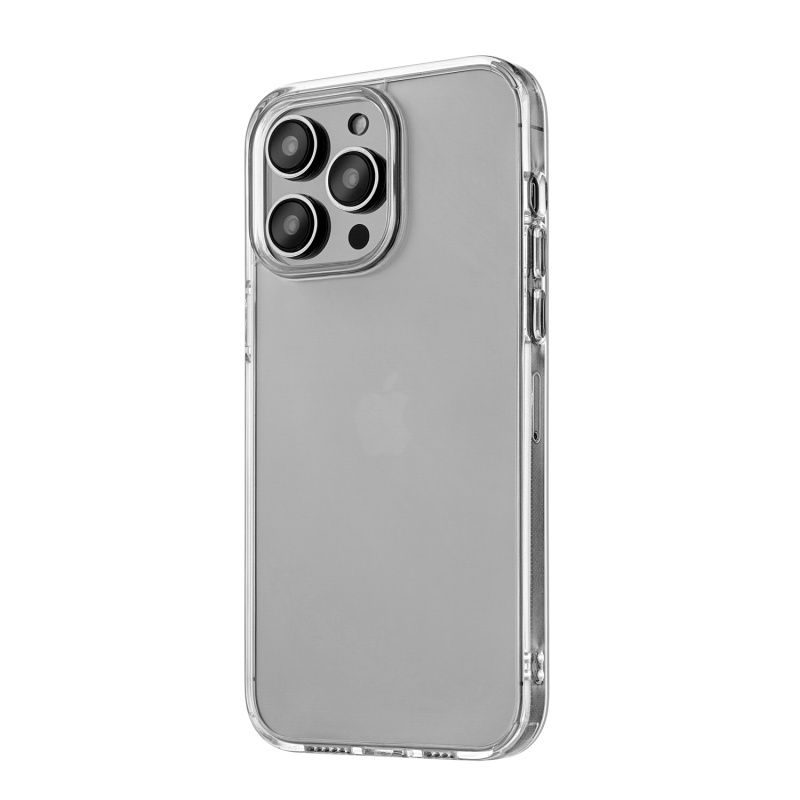 На фото изображено Чехол защитный uBear Tone Case для iPhone 14 Pro Max, прозрачный