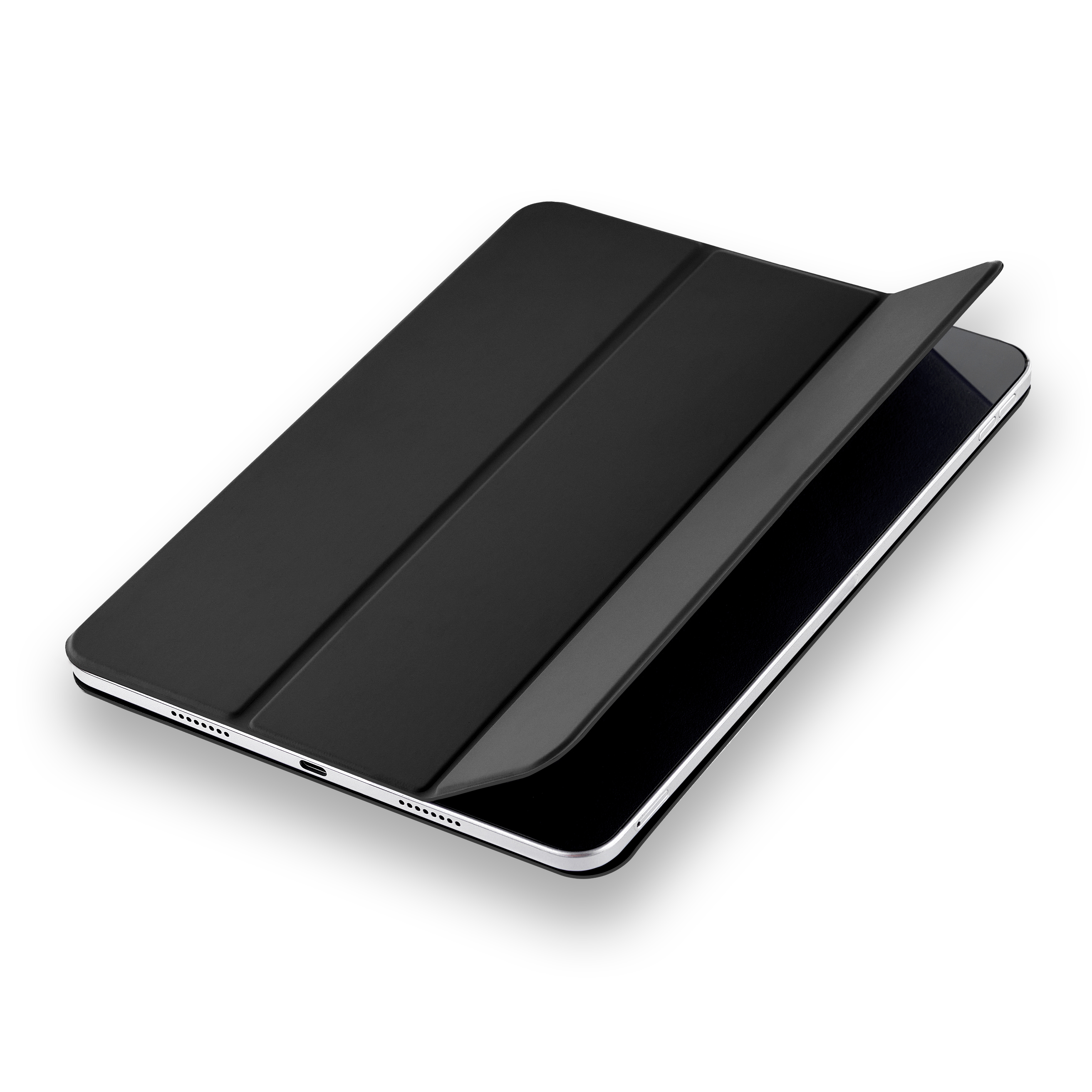 На фото изображено Чехол uBear Touch case для iPad Pro 11”, чёрный