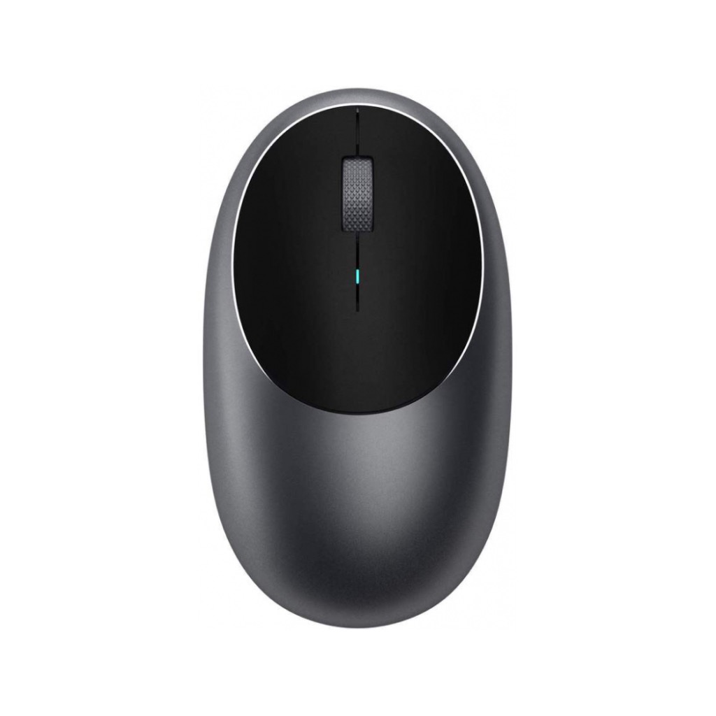 На фото изображено Беспроводная компьютерная мышь Satechi M1 Bluetooth Wireless Mouse, серый космос