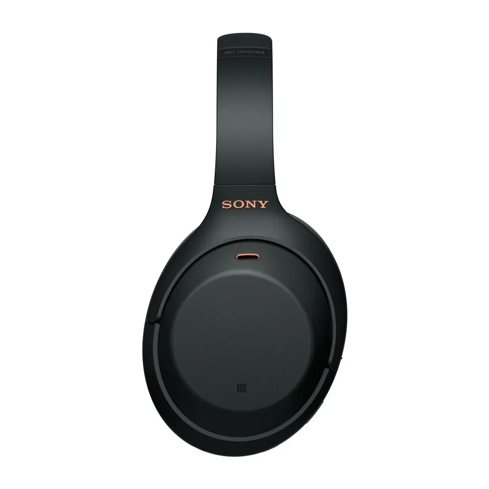 На фото изображено Беспроводные наушники Sony WH-1000XM4, Чёрный