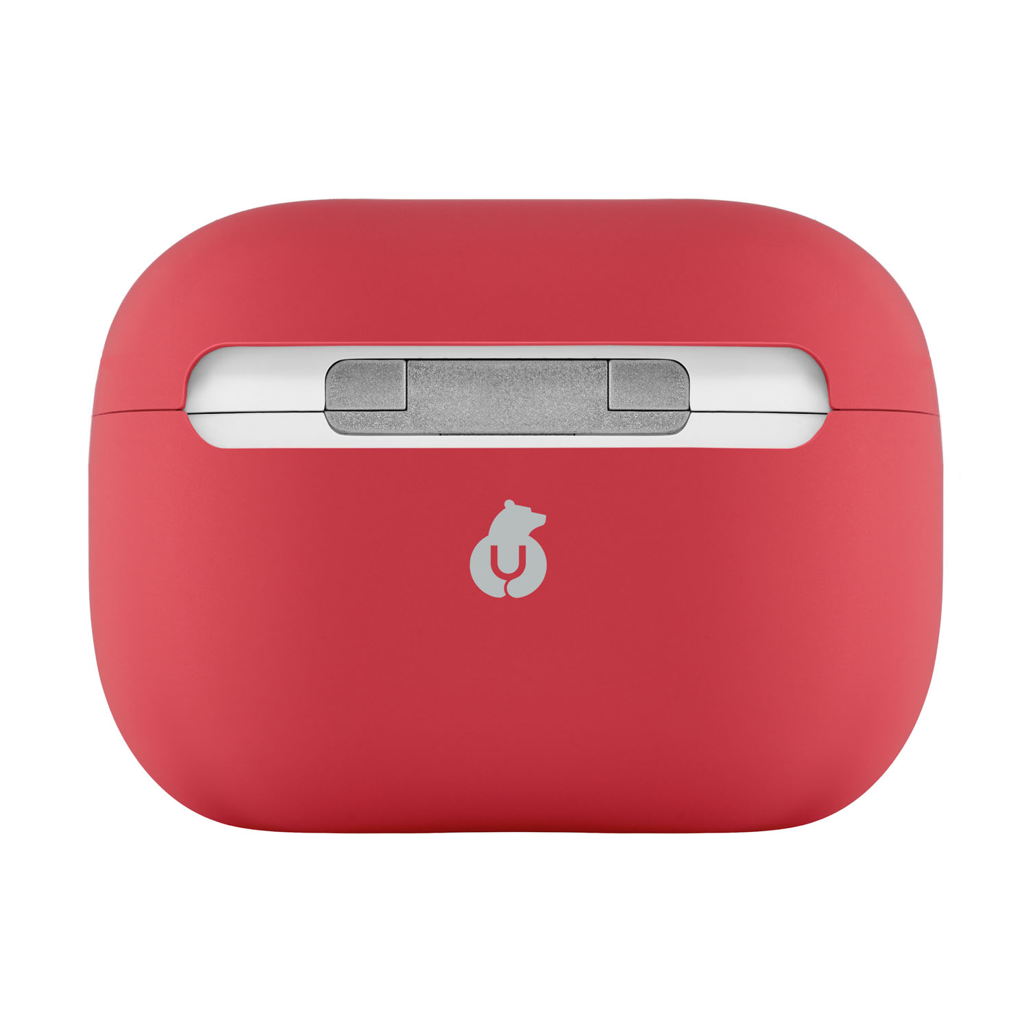 На фото изображено Защитный чехол AirPods Pro Touch Pro Silicone Case, красный