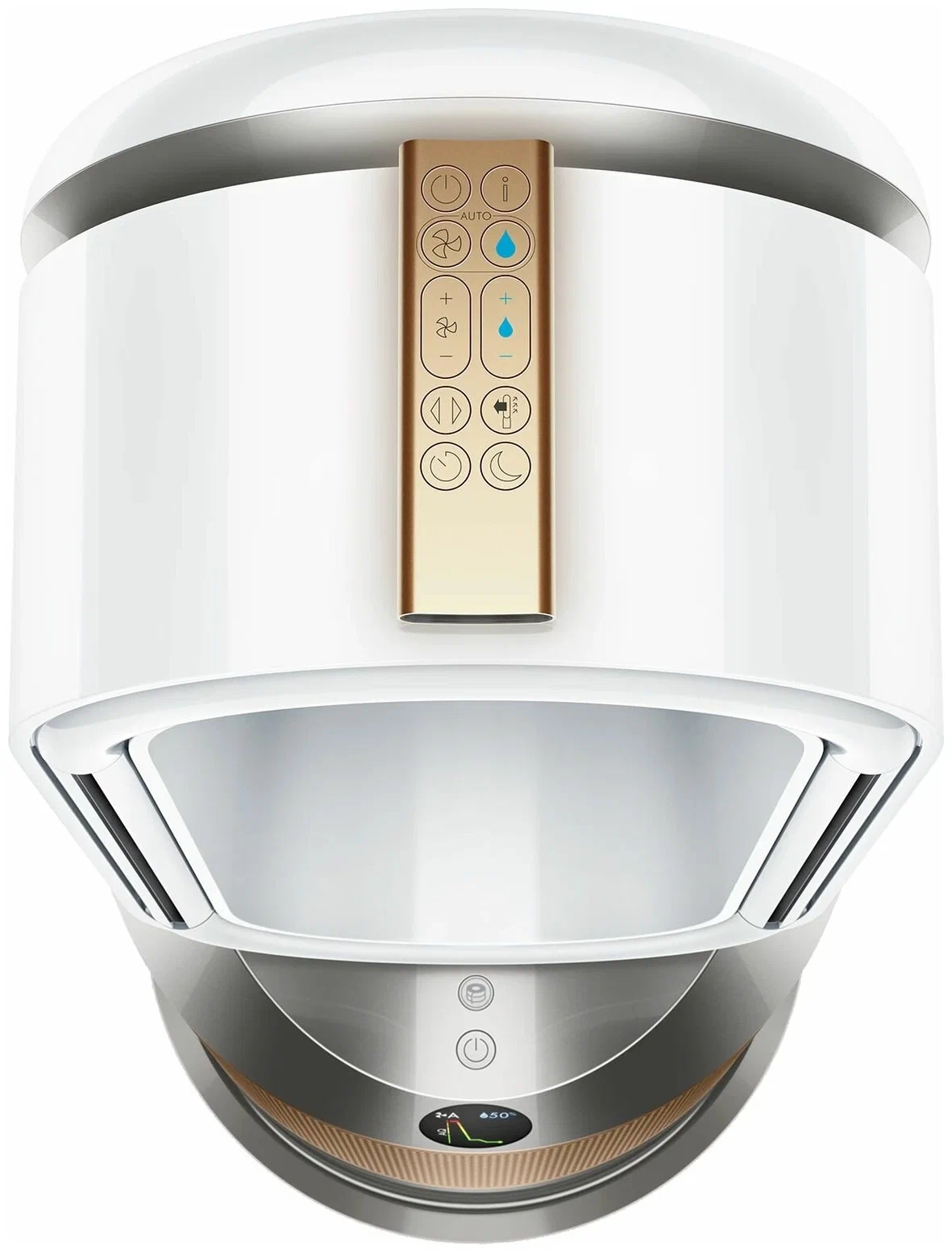 На фото изображено Dyson PH04 White/Gold