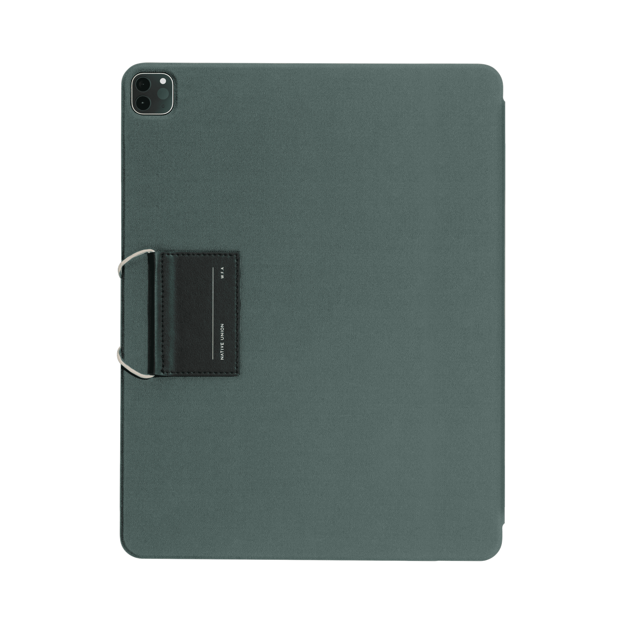 На фото изображено Чехол Native Union Folio для iPad Pro 12,9", зеленый
