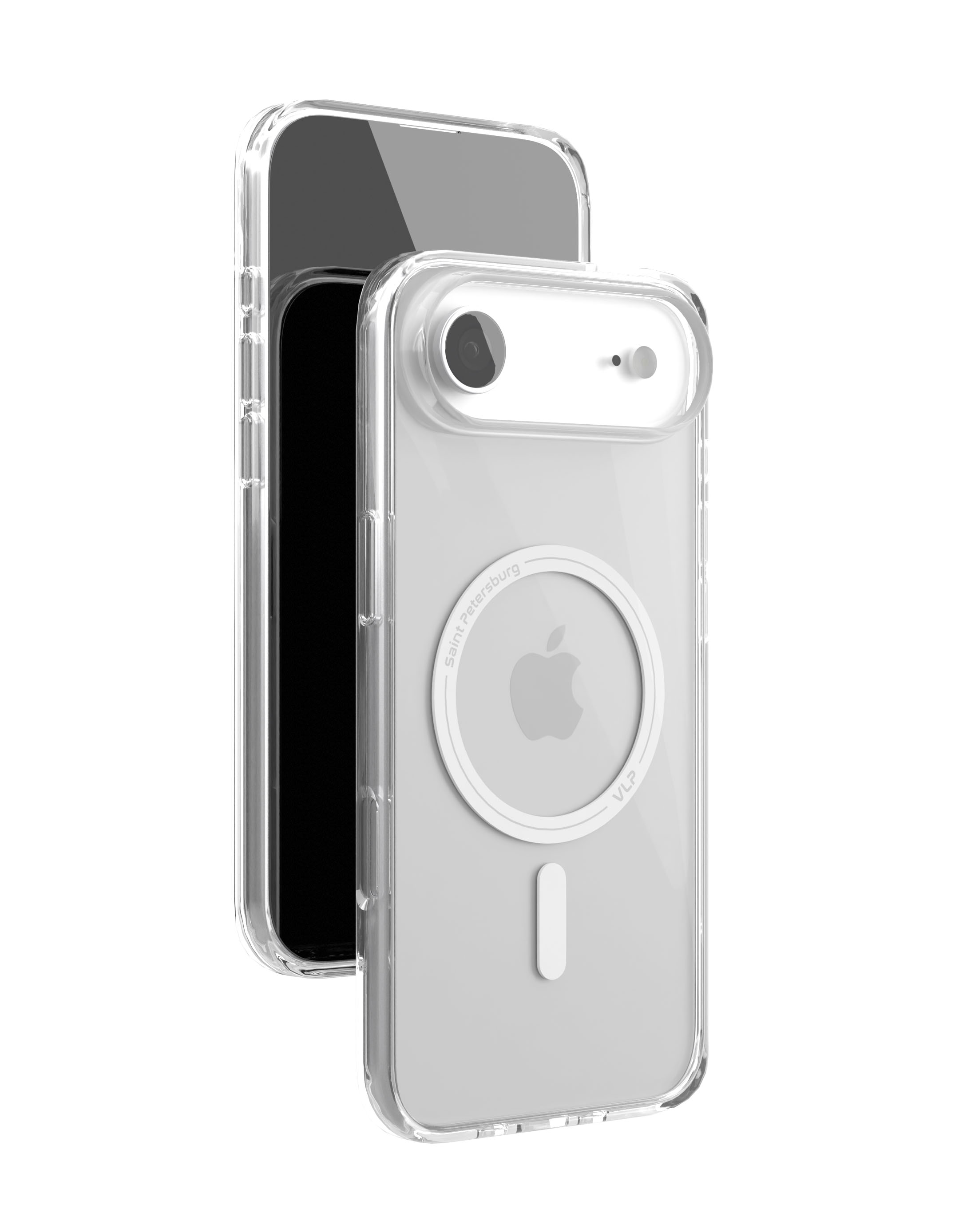 Фото Чехол защитный VLP Diamond Case для iPhone 17 Air, прозрачный На фото изображено Чехол защитный VLP Diamond Case для iPhone 17 Air, прозрачный