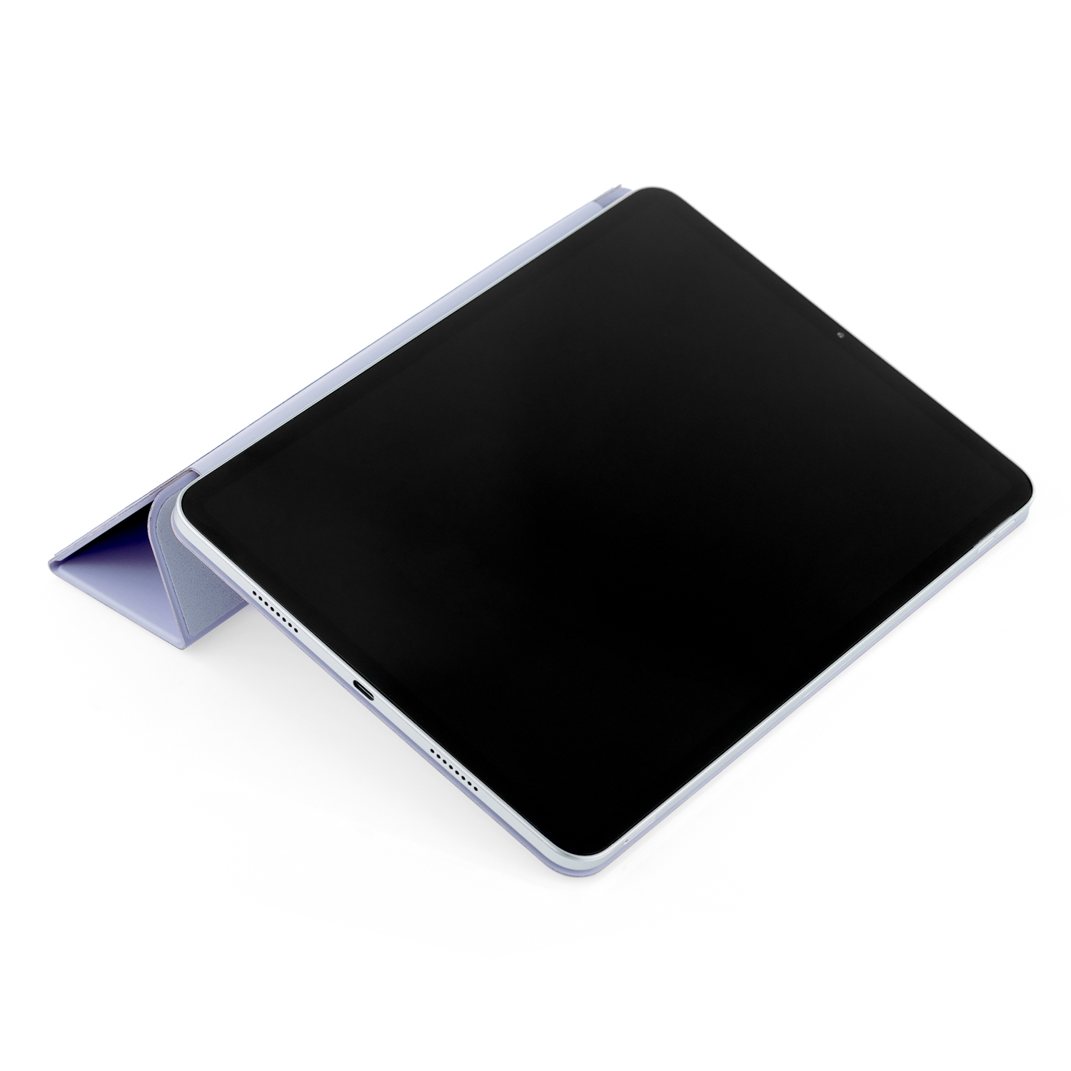 На фото изображено Чехол uBear Touch case для iPad Pro 11”, фиолетовый