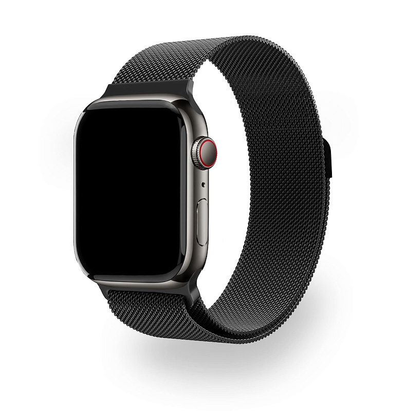 Ремешок uBear Spark для Apple Watch S/M (38, 40, 41 мм), чёрный Ремешок uBear Spark для Apple Watch S/M (38, 40, 41 мм), чёрный