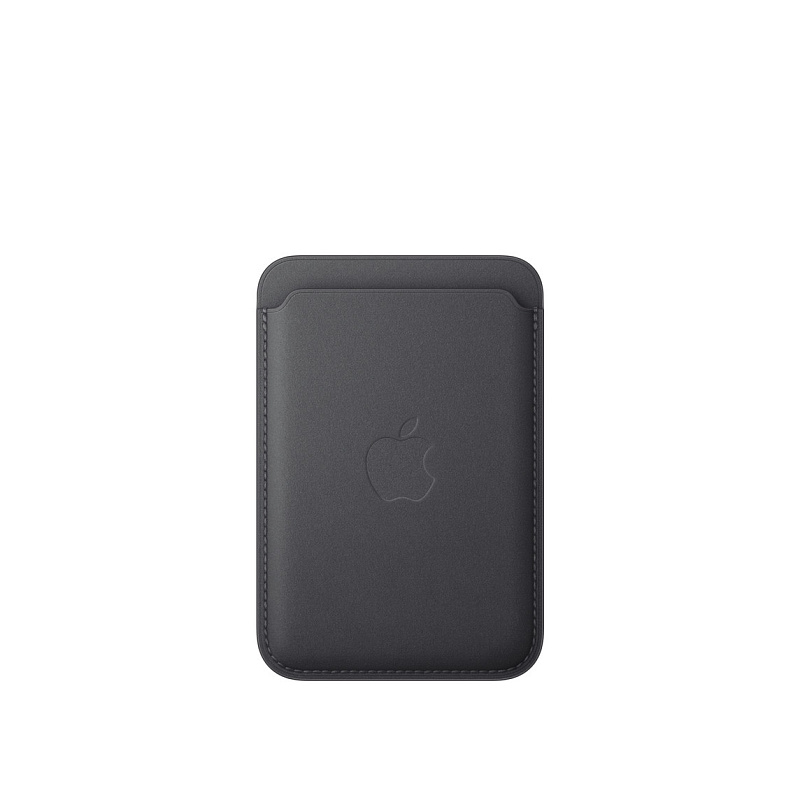 Картхолдер Apple FineWoven Wallet, черный Картхолдер Apple FineWoven Wallet, черный
