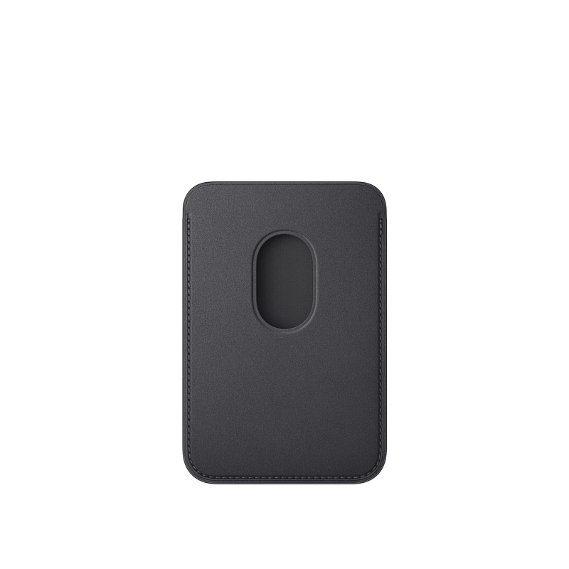 Картхолдер Apple FineWoven Wallet, черный Картхолдер Apple FineWoven Wallet, черный